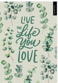 myNOTES &quote;awareness&quote; Notizheft: Live the life you love (Restauflage)