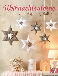Weihnachtssterne aus Papier gefaltet  - Moras, Ingrid