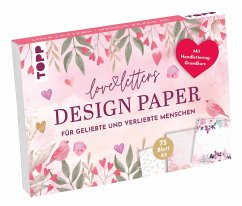 Design Paper Love Letters A5 