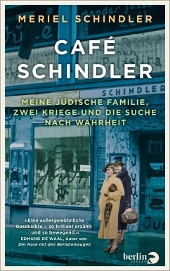 Café Schindler (Mängelexemplar) - Schindler, Meriel