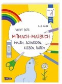 Vicky Bo's Mitmach-Malbuch Malen, Schneiden, Kleben, Falten (Restauflage)