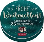 Frohe Weihnachten! Gutscheine für 25 Glücksmomente  (Restauflage)