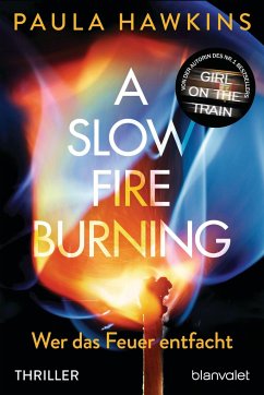 A Slow Fire Burning  - Hawkins, Paula
