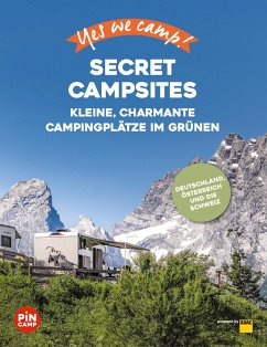Yes we camp! Secret Campsites (Mängelexemplar) - Hahnfeldt, Marion;Model, Elisa;Blank, Gerd