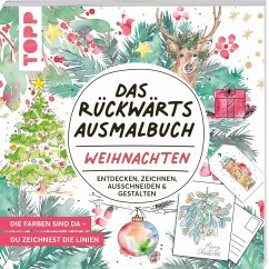 Das Rückwärts-Ausmalbuch Weihnachten (Mängelexemplar) - Nied, Heinke