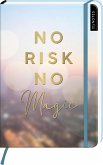 myNOTES Notizbuch A5: No Risk no magic (Restauflage)