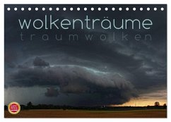 Wolkenträume - Traumwolken (Tischkalender 2025 DIN A5 quer), CALVENDO Monatskalender