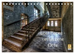 Lost Places - Verlassene Orte (Tischkalender 2025 DIN A5 quer), CALVENDO Monatskalender