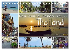 Das bunte Leben in Thailand (Tischkalender 2025 DIN A5 quer), CALVENDO Monatskalender - Calvendo;Welt - Fotografie Stephanie Büttner, Krönchen's