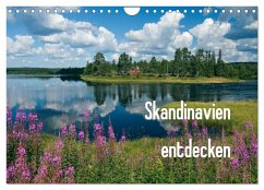 Skandinavien entdecken (Wandkalender 2025 DIN A4 quer), CALVENDO Monatskalender