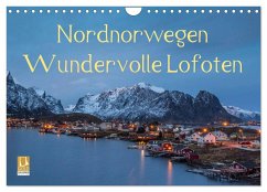 Nordnorwegen - Wundervolle Lofoten (Wandkalender 2025 DIN A4 quer), CALVENDO Monatskalender - Calvendo;Wrobel, Nick
