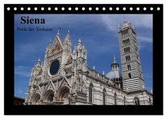 Siena, Perle der Toskana (Tischkalender 2025 DIN A5 quer), CALVENDO Monatskalender