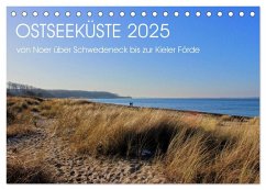 Ostseeküste 2025 (Tischkalender 2025 DIN A5 quer), CALVENDO Monatskalender