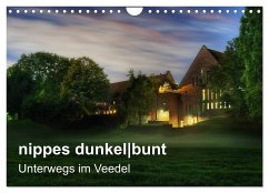 nippes dunkelbunt - Unterwegs im Veedel (Wandkalender 2025 DIN A4 quer), CALVENDO Monatskalender