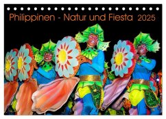 Philippinen - Natur und Fiesta (Tischkalender 2025 DIN A5 quer), CALVENDO Monatskalender