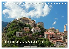 Korsikas Städte (Tischkalender 2025 DIN A5 quer), CALVENDO Monatskalender - Calvendo;Hutterer, Christine