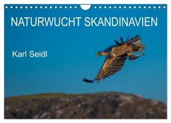 Naturwucht Skandinavien (Wandkalender 2025 DIN A4 quer), CALVENDO Monatskalender