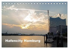 Hafencity Hamburg ¿ die Perspektive (Tischkalender 2025 DIN A5 quer), CALVENDO Monatskalender