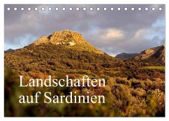 Landschaften auf Sardinien (Tischkalender 2025 DIN A5 quer), CALVENDO Monatskalender