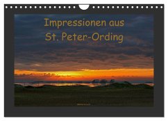 Impressionen aus St. Peter-Ording (Wandkalender 2025 DIN A4 quer), CALVENDO Monatskalender