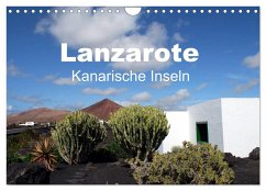 Lanzarote - Kanarische Inseln (Wandkalender 2025 DIN A4 quer), CALVENDO Monatskalender - Calvendo;Schneider, Peter