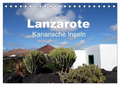 Lanzarote - Kanarische Inseln (Tischkalender 2025 DIN A5 quer), CALVENDO Monatskalender - Calvendo;Schneider, Peter