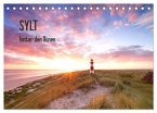 SYLT hinter den Dünen (Tischkalender 2025 DIN A5 quer), CALVENDO Monatskalender