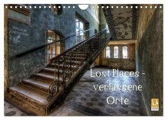 Lost Places - Verlassene Orte (Wandkalender 2025 DIN A4 quer), CALVENDO Monatskalender