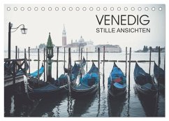 Venedig - Stille Ansichten (Tischkalender 2025 DIN A5 quer), CALVENDO Monatskalender - Calvendo;Dobrindt, Jeanette