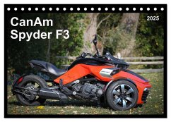 CanAm Spyder F3 (Tischkalender 2025 DIN A5 quer), CALVENDO Monatskalender - Calvendo;Wolff, Jürgen