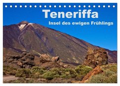 Teneriffa - Insel des ewigen Frühlings (Tischkalender 2025 DIN A5 quer), CALVENDO Monatskalender - Calvendo;Ergler, Anja
