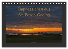 Impressionen aus St. Peter-Ording (Tischkalender 2025 DIN A5 quer), CALVENDO Monatskalender