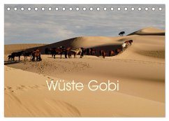 Wüste Gobi (Tischkalender 2025 DIN A5 quer), CALVENDO Monatskalender