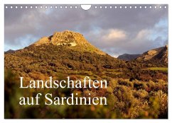 Landschaften auf Sardinien (Wandkalender 2025 DIN A4 quer), CALVENDO Monatskalender