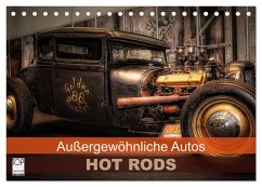 Außergewöhnliche Autos - Hot Rods (Tischkalender 2025 DIN A5 quer), CALVENDO Monatskalender - Calvendo;Swierczyna, Eleonore