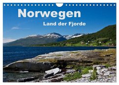 Norwegen - Land der Fjorde (Wandkalender 2025 DIN A4 quer), CALVENDO Monatskalender