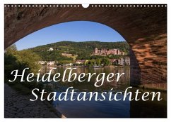 Heidelberger Stadtansichten (Wandkalender 2025 DIN A3 quer), CALVENDO Monatskalender