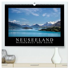 Neuseeland - Wunderwelt der Natur (hochwertiger Premium Wandkalender 2025 DIN A2 quer), Kunstdruck in Hochglanz - Calvendo;Müringer, Christian