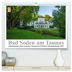 Bad Soden am Taunus (hochwertiger Premium Wandkalender 2025 DIN A2 quer), Kunstdruck in Hochglanz