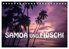 Samoa und Fidschi (Tischkalender 2025 DIN A5 quer), CALVENDO Monatskalender - Calvendo;Zöhrer, Günter