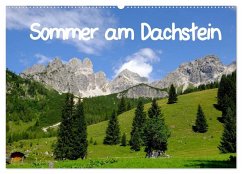 Sommer am Dachstein (Wandkalender 2025 DIN A2 quer), CALVENDO Monatskalender - Calvendo;Nordstern