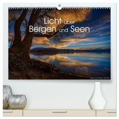 Licht über Bergen und Seen (hochwertiger Premium Wandkalender 2025 DIN A2 quer), Kunstdruck in Hochglanz