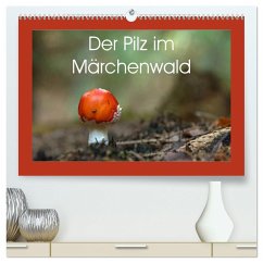 Der Pilz im Märchenwald (hochwertiger Premium Wandkalender 2025 DIN A2 quer), Kunstdruck in Hochglanz - Calvendo;Flori0