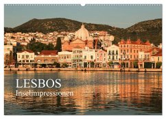 Lesbos - Inselimpressionen (Wandkalender 2025 DIN A2 quer), CALVENDO Monatskalender