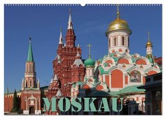 Moskau (Wandkalender 2025 DIN A2 quer), CALVENDO Monatskalender