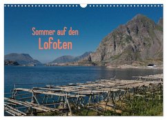 Sommer auf den Lofoten (Wandkalender 2025 DIN A3 quer), CALVENDO Monatskalender