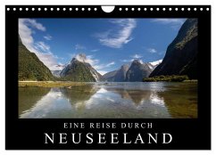 Eine Reise durch Neuseeland (Wandkalender 2025 DIN A4 quer), CALVENDO Monatskalender