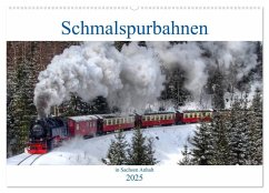 Schmalspurbahnen in Sachsen Anhalt (Wandkalender 2025 DIN A2 quer), CALVENDO Monatskalender - Calvendo;Gierok, Steffen