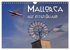 Mallorca - auf in den Urlaub (Wandkalender 2025 DIN A4 quer), CALVENDO Monatskalender