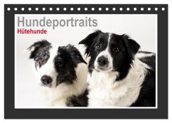 Hundeportraits - Hütehunde (Tischkalender 2025 DIN A5 quer), CALVENDO Monatskalender